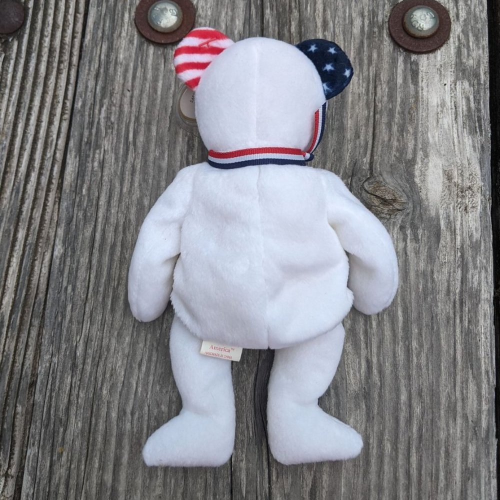 4th of July Patriotic Ty Beanie Babies Set of 3 Bundle - Picture 3 of 16